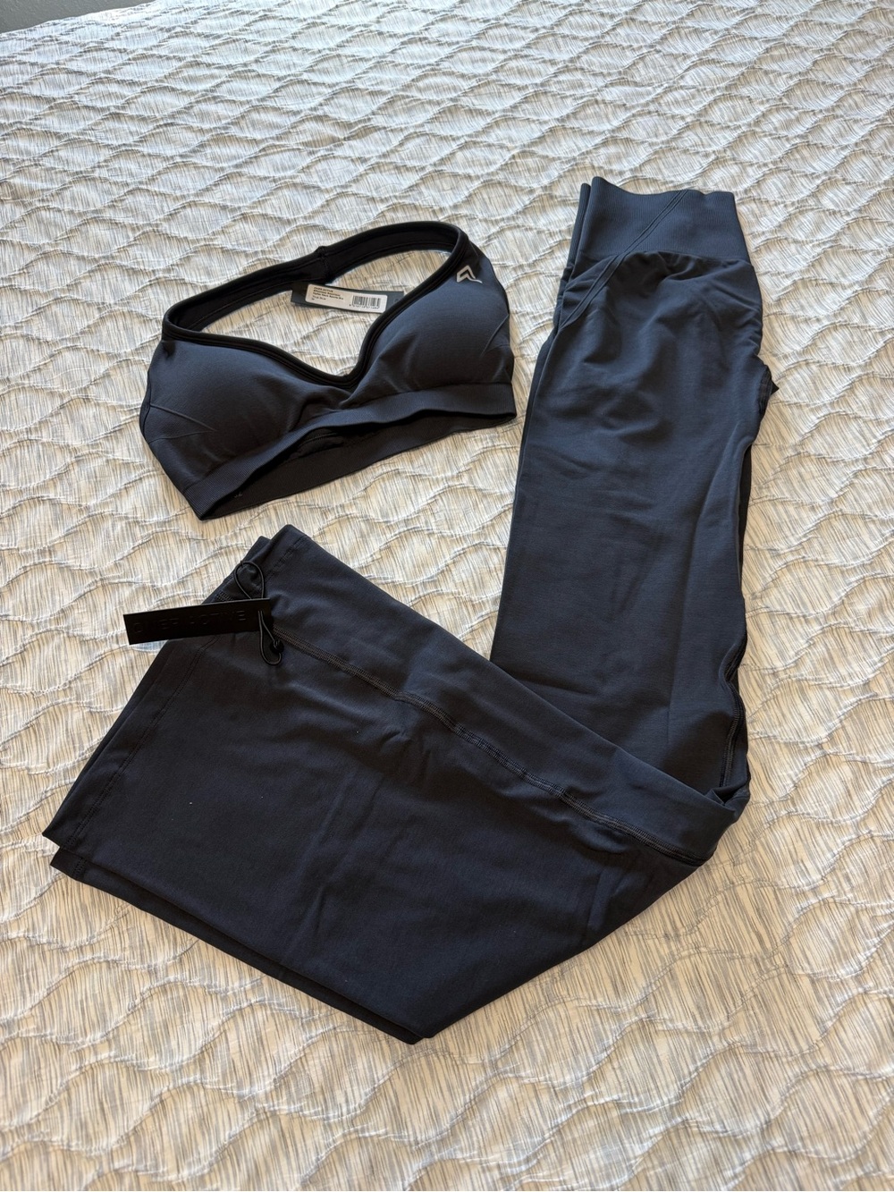 Oner Active Black Women's Sports Bra and Leggings Set